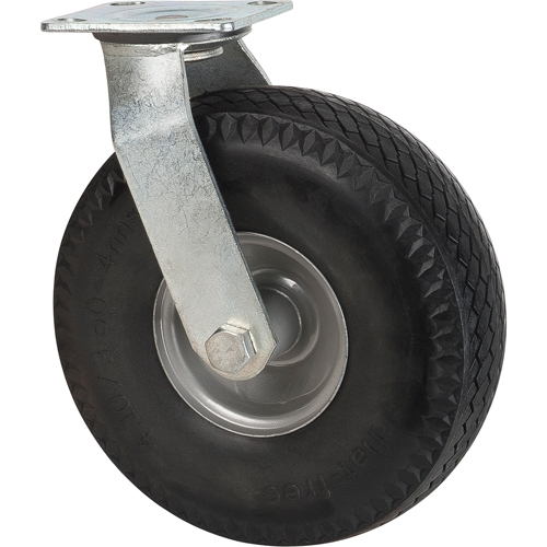 Roulettes anticrevaisons, Pivotant, 10" (254 mm), Anticrevaison, 300 lb (136 kg) Southpoint Industrial Supply