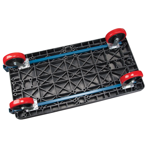 Plastic Platform Truck, 60" L x 30" W, 2500 lbs. Cap., Polyurethane Wheels Southpoint Industrial Supply
