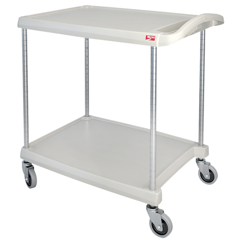 myCart Utility Cart, 2 Tiers, 20" x 35-1/2" x 30", 300 lbs. Capacity Southpoint Industrial Supply