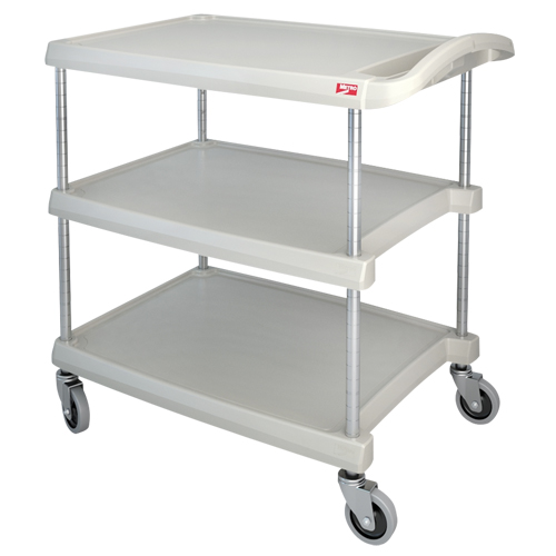 myCart Utility Cart, 3 Tiers, 20" x 35-1/2" x 30", 400 lbs. Capacity Southpoint Industrial Supply
