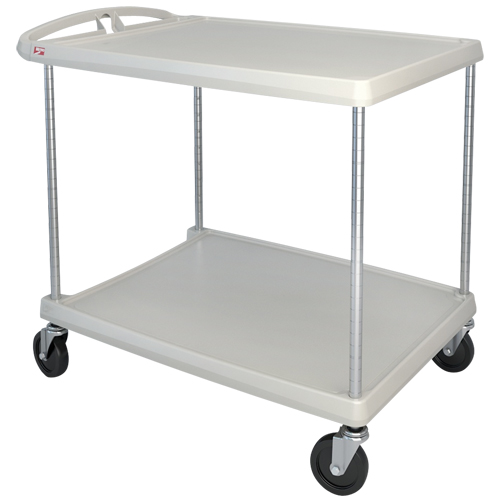 myCart Utility Cart, 2 Tiers, 26" x 36-7/8" x 36", 400 lbs. Capacity Southpoint Industrial Supply