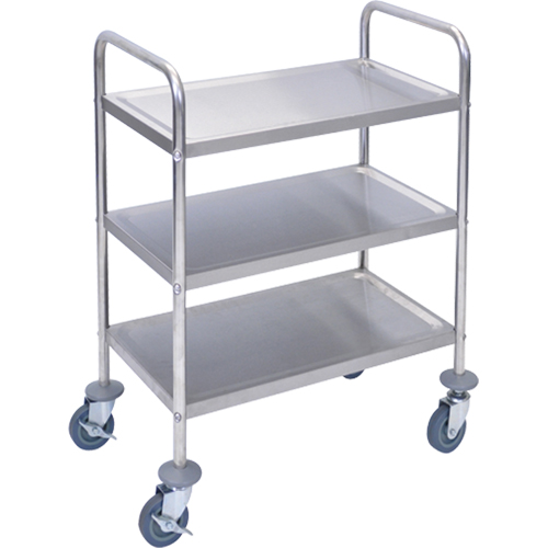 Chariot &agrave; tablettes, 3 Tiers, 16" la x 35" h x 26" p, Capacit&eacute; 200 lb Southpoint Industrial Supply