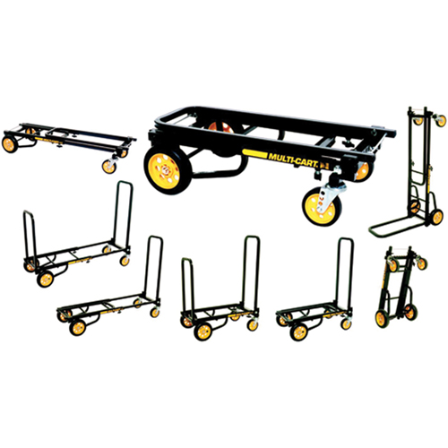 RockNRoller&reg; Multi-Cart&reg; 8-in-1 Equipment Transporter - Micro, Steel, 350 lbs. Capacity Southpoint Industrial Supply
