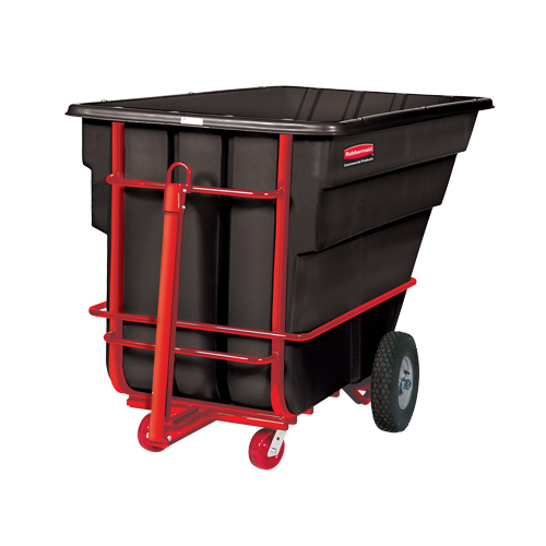 Tilt Truck, Polyethylene, 1-1/2 cu. yd., 2100 lbs. Load Capacity Southpoint Industrial Supply