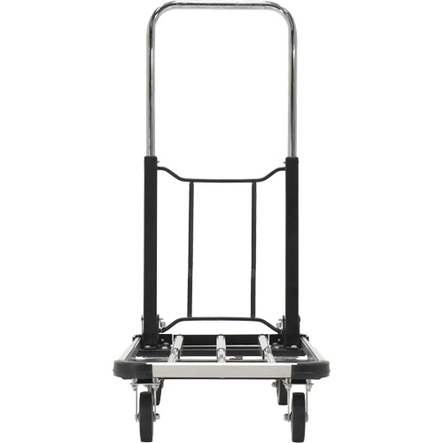 Chariot &agrave; plateforme repliable, Acier inoxydable, 300 lb, 28" lo x 16" la, Hauteur 33-1/2" Southpoint Industrial Supply