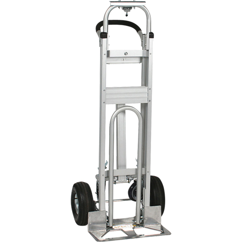 Three-Position Spartan III Convertible Hand Truck, Aluminum, 750 lbs. Capacity Southpoint Industrial Supply