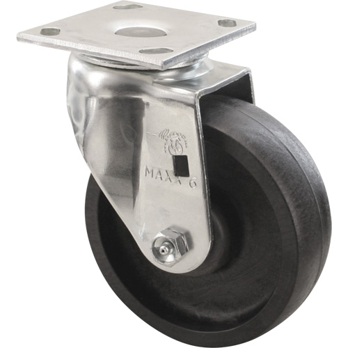 Roulette Emaxx RollX remplie de verre, Pivotant, 4" (101,6 mm), Nylon, 1200 lb (544,3 kg) Southpoint Industrial Supply