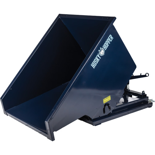 Self-Dumping Hopper, Steel, 2 cu.yd., Blue Southpoint Industrial Supply