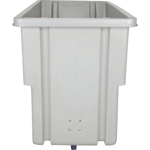 Tilt Truck, Polyethylene, 0.625 cu. yd., 500 lbs. Load Capacity Southpoint Industrial Supply