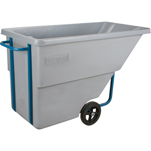 Tilt Truck, Polyethylene, 0.625 cu. yd., 850 lbs. Load Capacity Southpoint Industrial Supply