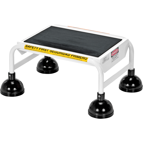 &eacute;chelles Stop-Step, 1 marches, Largeur de la marche 16", Hauteur de la plateforme 9-9/16", Acier Southpoint Industrial Supply