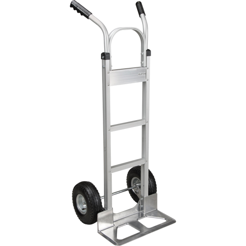 Knocked Down Hand Truck, Dual Handle, Aluminum, 50-5/8" Height, 500 lbs. Capacity Southpoint Industrial Supply