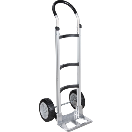 Knocked Down Hand Truck, Continuous Handle, Aluminum, 49-5/8" Height, 500 lbs. Capacity Southpoint Industrial Supply