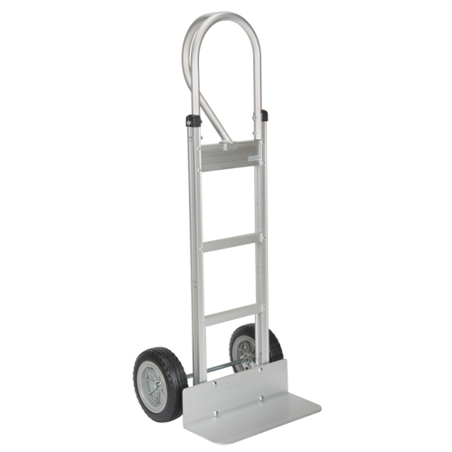 Knocked Down Hand Truck, P-Handle Handle, Aluminum, 52-1/8" Height, 500 lbs. Capacity Southpoint Industrial Supply