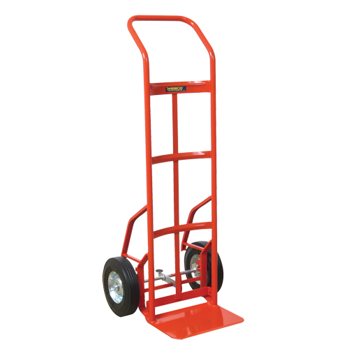 Touch-N-Tilt hand Truck - TNT56-Z, Continuous Handle, Steel, 50" Height, 600 lbs. Capacity Southpoint Industrial Supply