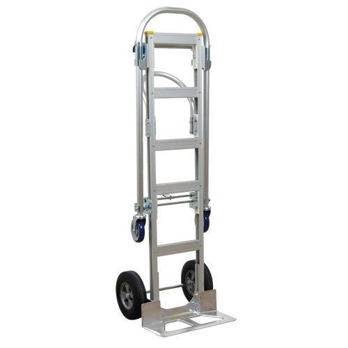 SPTN-SR-T18-SR Spartan Sr. Convertible Hand Truck, Aluminum, 1000 lbs. Capacity Southpoint Industrial Supply
