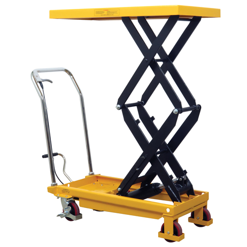 Table &eacute;l&eacute;vatrice &agrave; ciseaux hydraulique, 19,5" lo x 35,5" la/35-1/2" lo x 19-1/2" la, Acier, Capacit&eacute; 770 lb Southpoint Industrial Supply