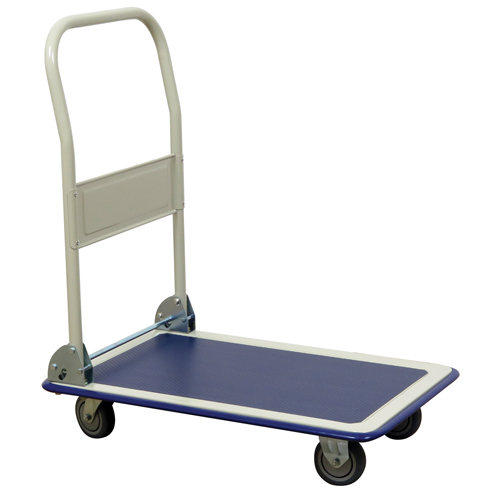 Folding Handle Platform Truck, Steel, 440 lbs., 29" L x 19" W, 32-1/2" High Southpoint Industrial Supply