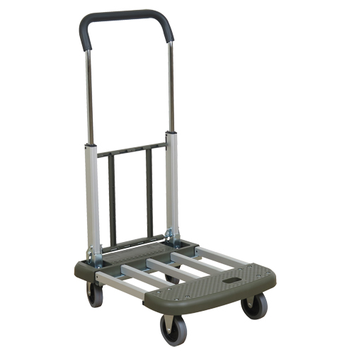 Chariot &agrave; plateforme t&eacute;l&eacute;pliante, Aluminium, 330 lb, 29-1/2" lo x 17-1/2" la, Hauteur 36-1/2" Southpoint Industrial Supply