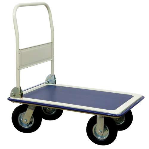 Chariot &agrave; plateforme avec poign&eacute;e pliante, Acier, 660 lb, 35" lo x 23" la, Hauteur 43,5" Southpoint Industrial Supply