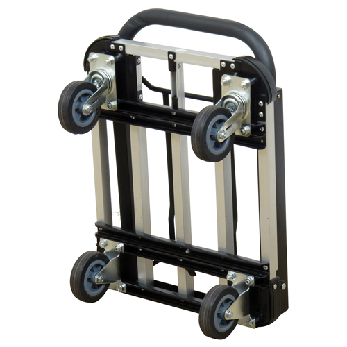 Folding Handle Platform Truck, Aluminum, 300 lbs., 28" L x 16" W, 37.75" High Southpoint Industrial Supply