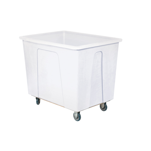 Box Truck, White Polyethylene, 46" L x 34" W x 40" H, 25 cu. Ft. Volume, 600 lbs. Capacity Southpoint Industrial Supply