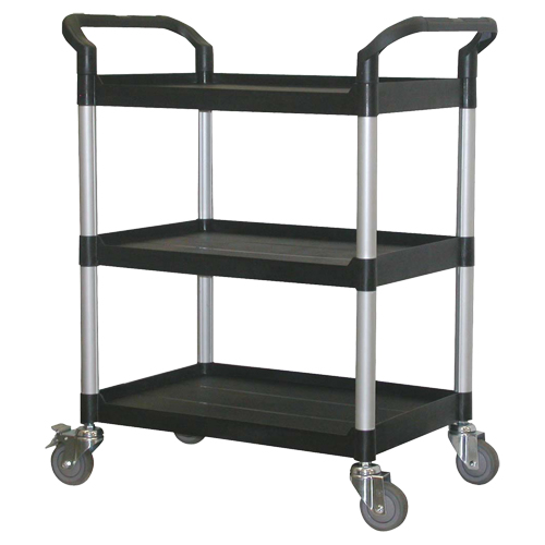 Utility Cart, 3 Tiers, 33-1/2" x 39-3/8" x 19", 300 lbs Capacity Southpoint Industrial Supply