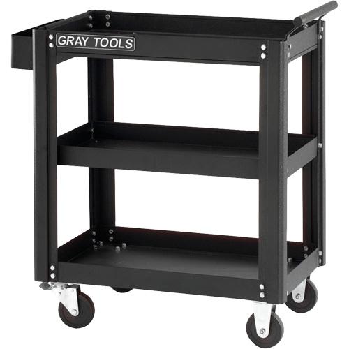 Chariot utilitaire, 19-1/4" lo x 27-1/2" la x 32-3/4" h, Gris Southpoint Industrial Supply