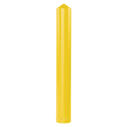Enveloppe lisse pour butoir, 4" dia. x 56" l, Jaune Southpoint Industrial Supply
