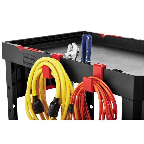 Heavy-Duty Adaptable Utility Cart, 2 Tiers, 25-1/5" x 36" x 51-1/2", 500 lbs. Capacity Southpoint Industrial Supply