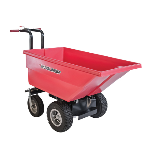 Motorized Tilt Truck, 6 pi³ Capacity, 40" H x 25" W x 56" D Southpoint Industrial Supply