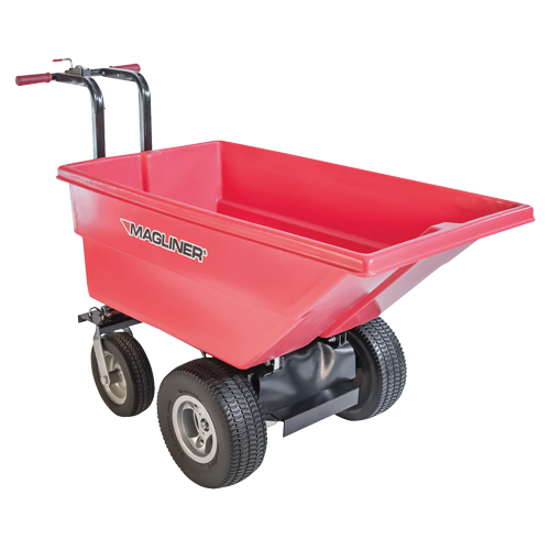 Chariot &agrave; bascule motoris&eacute;, Capacit&eacute; 6 cu.ft., 40" h x 25" la x 56" p Southpoint Industrial Supply