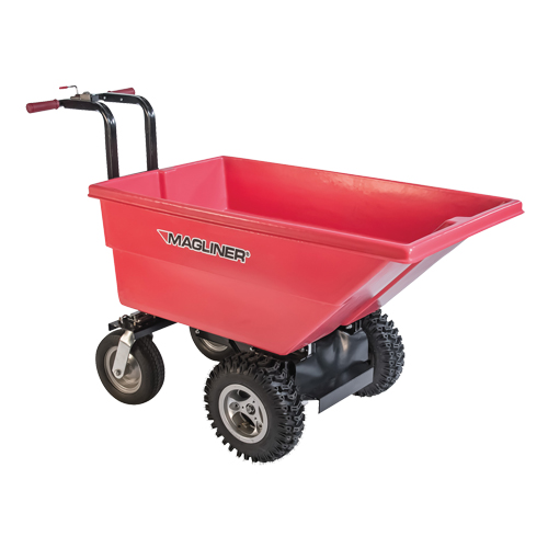 Motorized Tilt Truck, 6 pi³ Capacity, 40" H x 25" W x 56" D Southpoint Industrial Supply