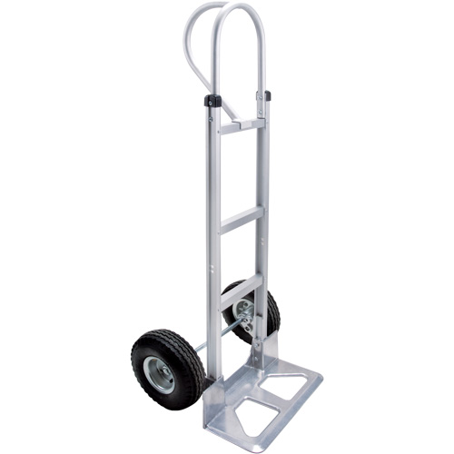 Knocked Down Hand Truck, P-Handle Handle, Aluminum, 52-1/8" Height, 500 lbs. Capacity Southpoint Industrial Supply
