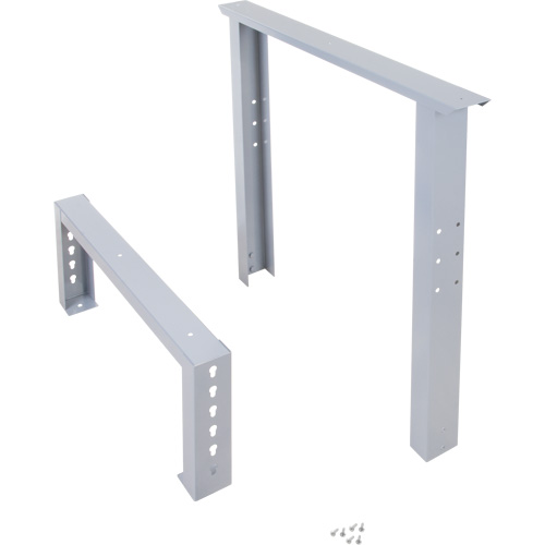 Industrial Duty Leg for Workbench, Steel, 30" D x 34" H, Single Southpoint Industrial Supply