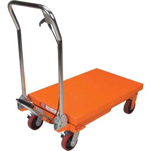 Hydraulic Scissor Lift Table, 32" L x 19-3/4" W, Steel, 660 lbs. Capacity Southpoint Industrial Supply