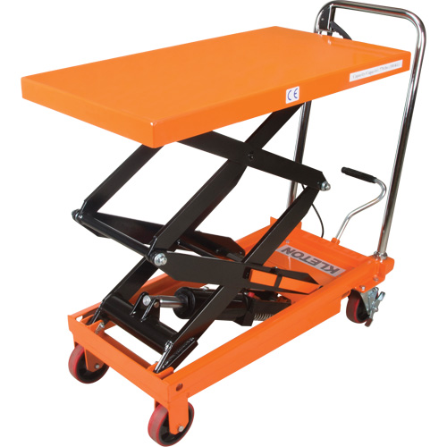Hydraulic Scissor Lift Table, 35-3/4" L x 19-3/4" W, Steel, 770 lbs. Capacity Southpoint Industrial Supply