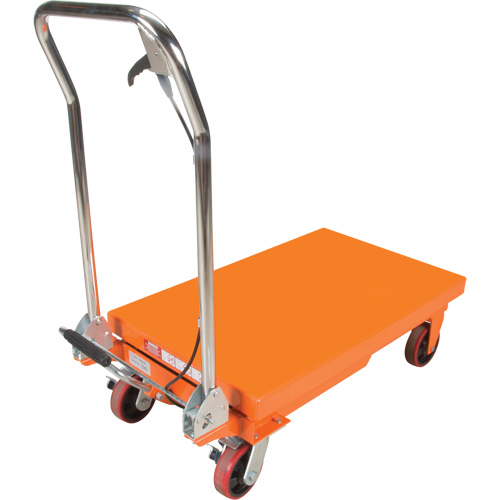 Hydraulic Scissor Lift Table, 32" L x 19-3/4" W, Steel, 1100 lbs. Capacity Southpoint Industrial Supply