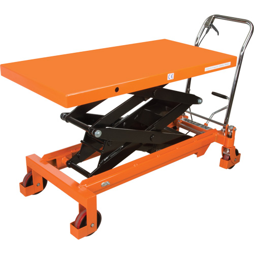 Hydraulic Scissor Lift Table, 48" L x 24" W, Steel, 1540 lbs. Capacity Southpoint Industrial Supply