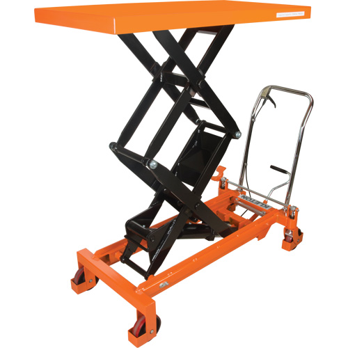 Hydraulic Scissor Lift Table, 48" L x 24" W, Steel, 1540 lbs. Capacity Southpoint Industrial Supply