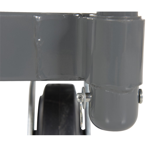 Platform Truck, 48" L x 24" W, 2000 lbs. Capacity, Rubber Casters Southpoint Industrial Supply