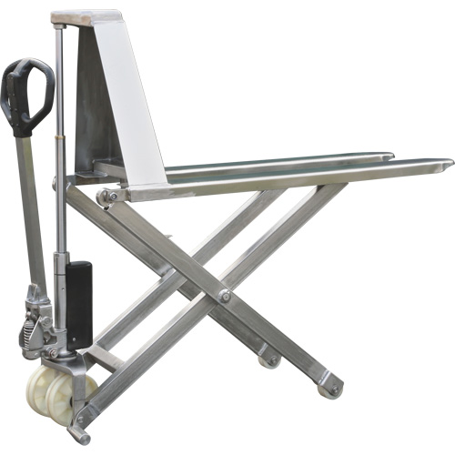 Eco Scissor Skid Lift, 45" L x 21" W, Stainless Steel, 2200 lbs. Capacity Southpoint Industrial Supply