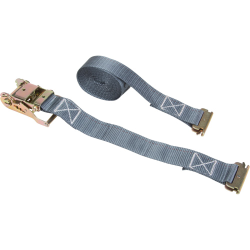 Ratchet Strap, E-Track System, 2" W x 16' L, 1333 lbs. (605 kg) Working Load Limit Southpoint Industrial Supply