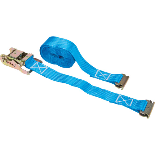 Tendeur d'arrimage &agrave; cliquet, Syst&egrave;me E-Track, 2" , 20' , Charge d'utilisation max. 1333 lb (605 kg) Southpoint Industrial Supply