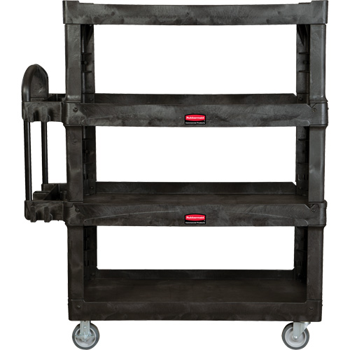 Heavy-Duty Ergo Utility Cart, 4 Tiers, 24-1/4" x 62-2/5" x 54-1/10", 700 lbs. Capacity Southpoint Industrial Supply