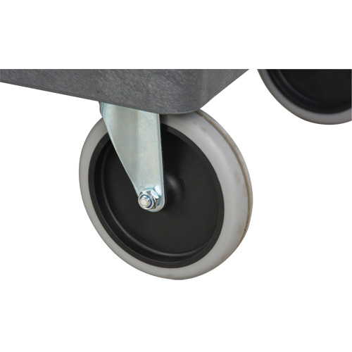 Chariot utilitaire pour l'entretien, 2 tiers, 16-1/2" x 32-1/2" x 34-1/2", Capacit&eacute; 550 lb Southpoint Industrial Supply