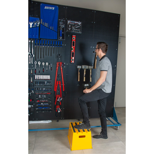 Industrial Step Stool, 20-7/8" x 12-3/16" x 12" High Southpoint Industrial Supply