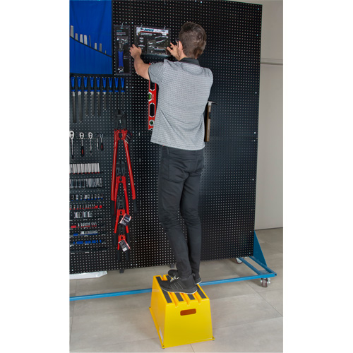 Industrial Step Stool, 20-7/8" x 12-3/16" x 12" High Southpoint Industrial Supply