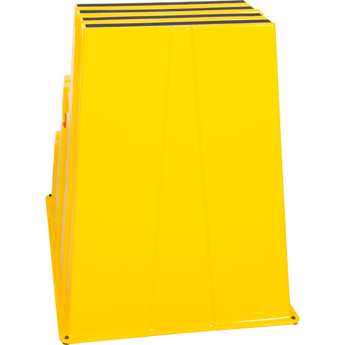 Industrial Step Stool, 3 Steps, 34-13/16" x 22-7/16" x 28-1/2" High Southpoint Industrial Supply