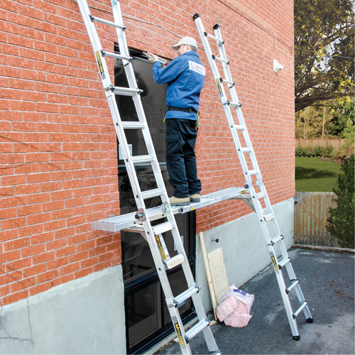 Planche de travail t&eacute;lescopique, 108" la x 12" pr, Capacit&eacute; de 250 lb, D&eacute;mont&eacute; Southpoint Industrial Supply